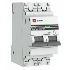 Ekf proxima автомат 2p 32а (с) 4.5ka mcb4763-2-32с-pro ba 47-63