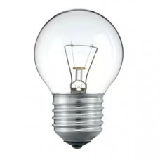 Лампа Philips p45 60w e27 cl шар прозрачный