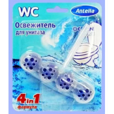 Освежитель для унитаза Antella 4 в 1 в ассортименте