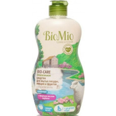 Bio mio м/с для мытья посуды/фруктов 450г вербена