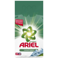 ARIEL Стиральный порошок автомат Горный родник 3кг