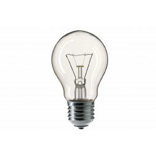 Лампа Philips a55 75w e27 cl прозрачная