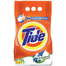 TIDE Стиральный порошок автомат Альпийская свежесть 3кг