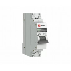 Выключатель автомат Ekf proxima 1p 6а (с) 4.5ka mcb4763-1-06с-pro ba 47-63