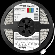 Лента светодиодн.navigator 5м nls-5050rgbm30-5-ip65-12v 71834