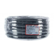 Труба ПВХ Ecoplast гофрированная d20 25м с зондом 20120-25в черная
