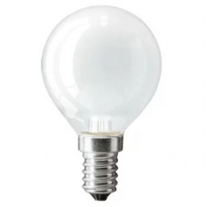 Лампа Philips p45 40w e27 fr шар матовый