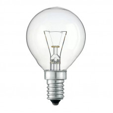 Лампа Philips p45 40w e14 cl шар прозрачный