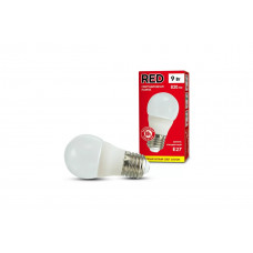 Лампа Red p45 9w e27 3000k шар матовая
