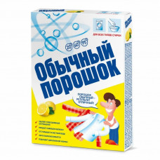 Обычный Стиральный порошок Универсальный Лимон 350 г.