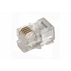 Штекер телефонный Proconnect rj-11 4р-4с 05-1001-3